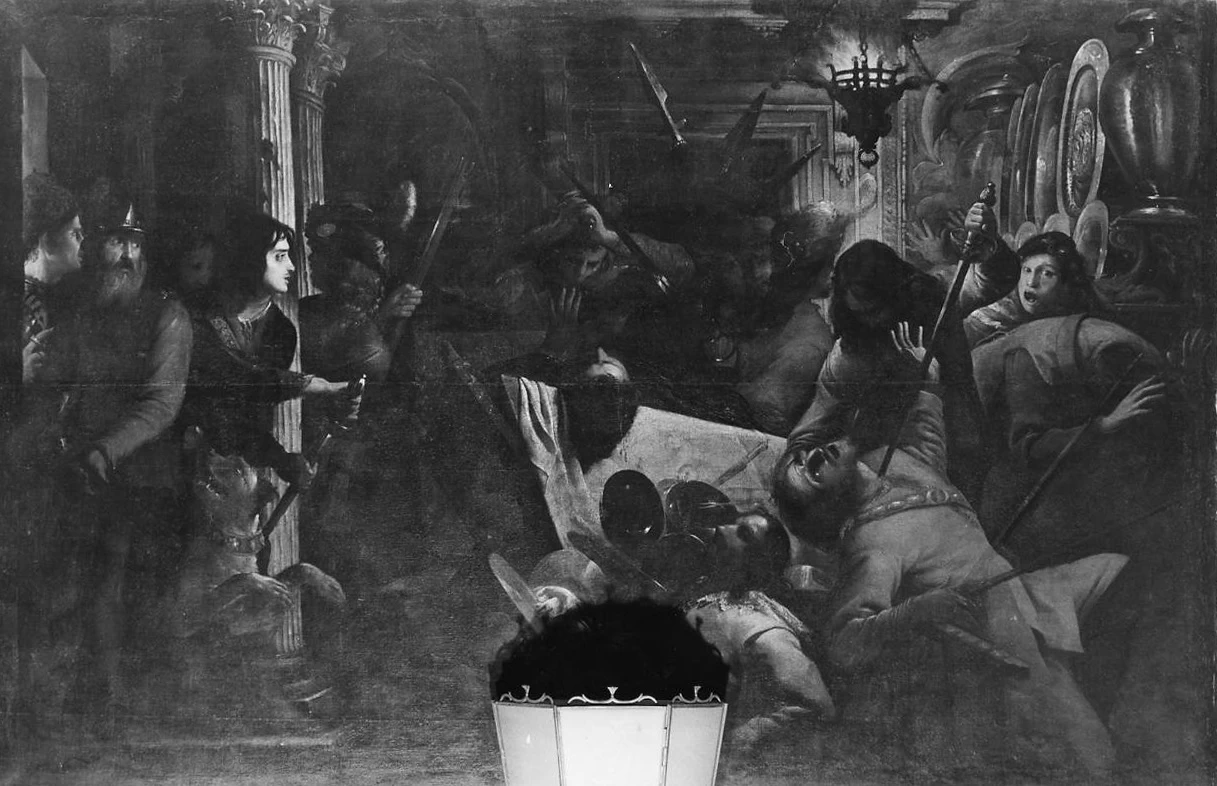 l'uccisione di Wallenstein - Palazzo Orsetti